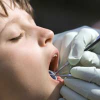 Children Dental Brushing Flossing